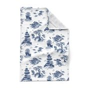 Blue Willow Toile