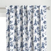 Blue Willow Toile