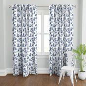 Blue Willow Toile