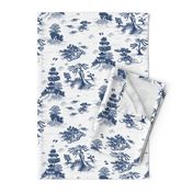 Blue Willow Toile