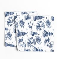 Blue Willow Toile