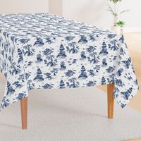 Blue Willow Toile