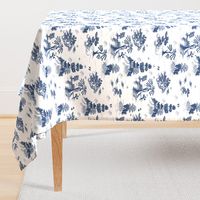 Blue Willow Toile