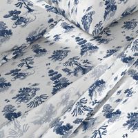 Blue Willow Toile