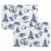 Blue Willow Toile