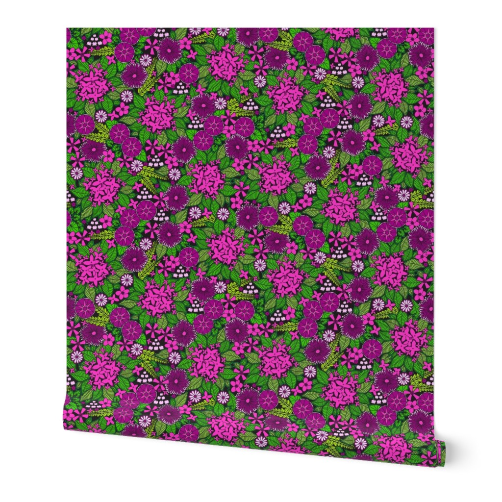 Wild Wallflowers (Pink)