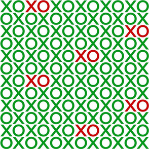 XOXO : green + red : big