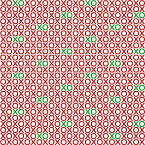 XOXO : red + green : small