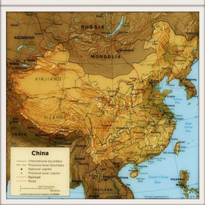 China map, FQ