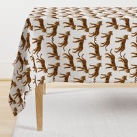 Safari Tiger - Rust/White by Andrea Lauren