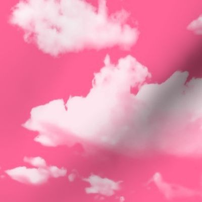 cupid pink clouds