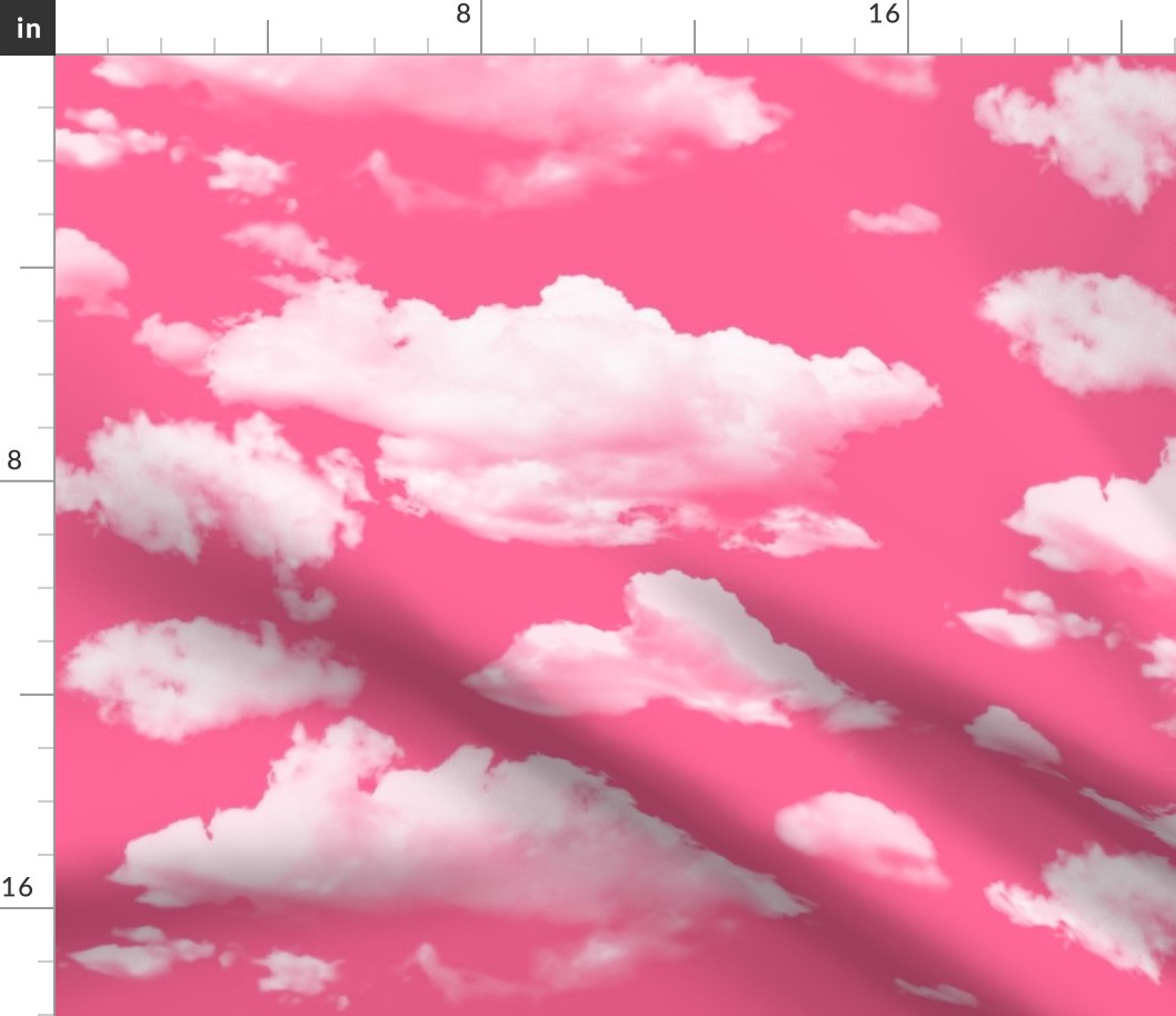 cupid pink clouds