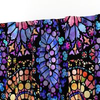 Painted Rose Windows (Multicolored - Large)