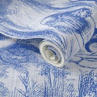 Alice In Wonderland ~ Late For Tea! ~ Nelson ~ Blue and White ~ Linen Luxe