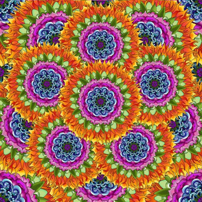 Rainbow mandala