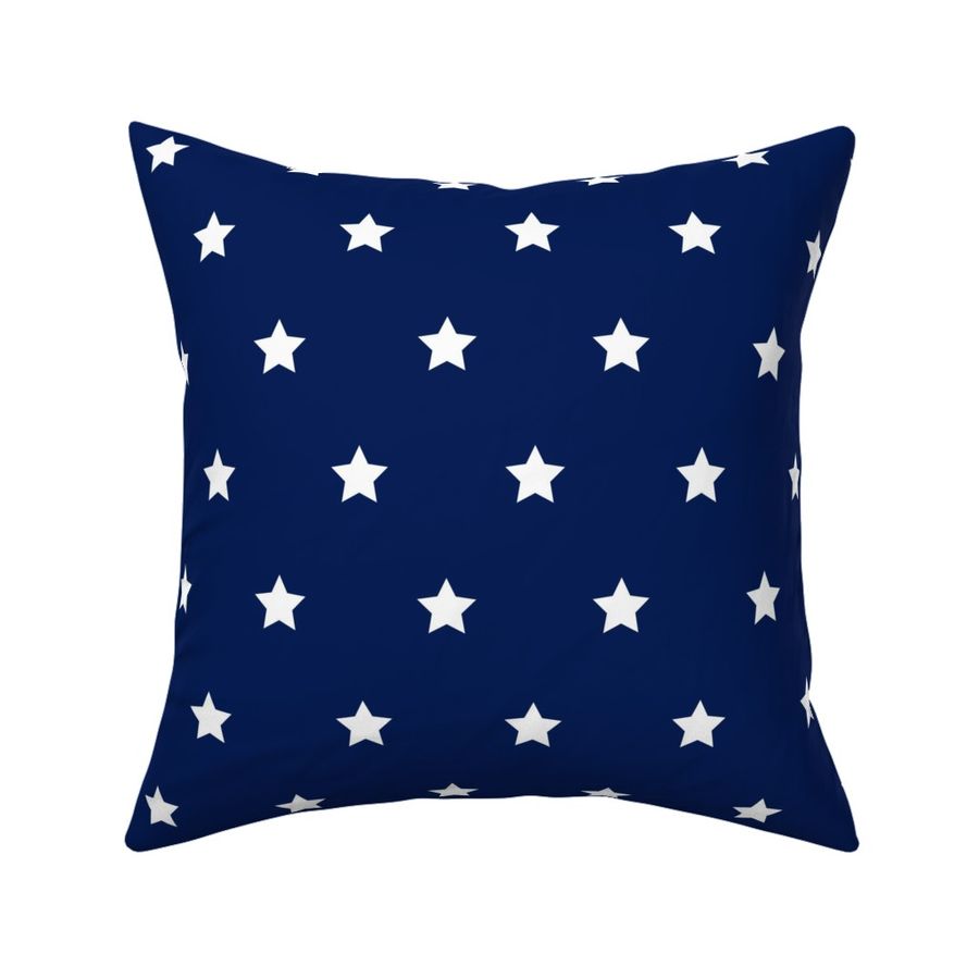 Navy and white star