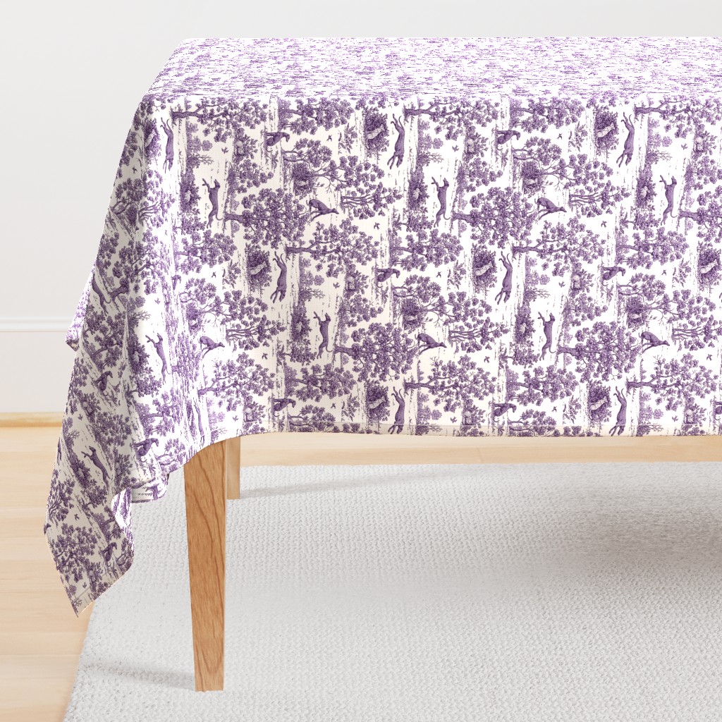 Purple Greyhound Toile 