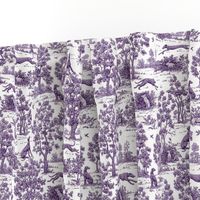 Purple Greyhound Toile 