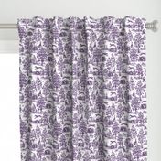 Purple Greyhound Toile 