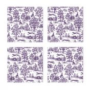 Purple Greyhound Toile 