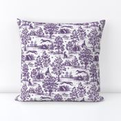 Purple Greyhound Toile 