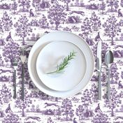 Purple Greyhound Toile 