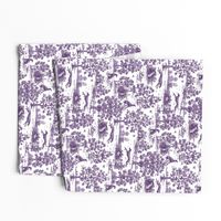 Purple Greyhound Toile 