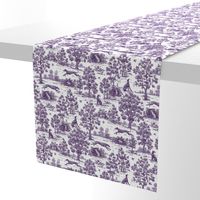 Purple Greyhound Toile 