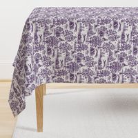 Purple Greyhound Toile 