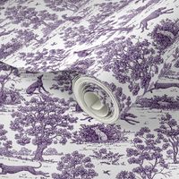 Purple Greyhound Toile 