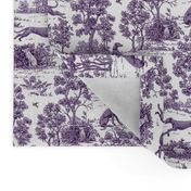 Purple Greyhound Toile 