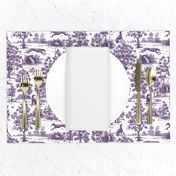 Purple Greyhound Toile 