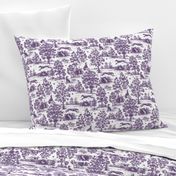 Purple Greyhound Toile 