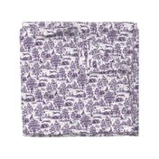 Purple Greyhound Toile 