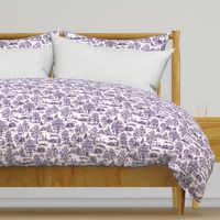 Purple Greyhound Toile 