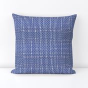 Woven indigo and lilac on white by Su_G_©SuSchaefer