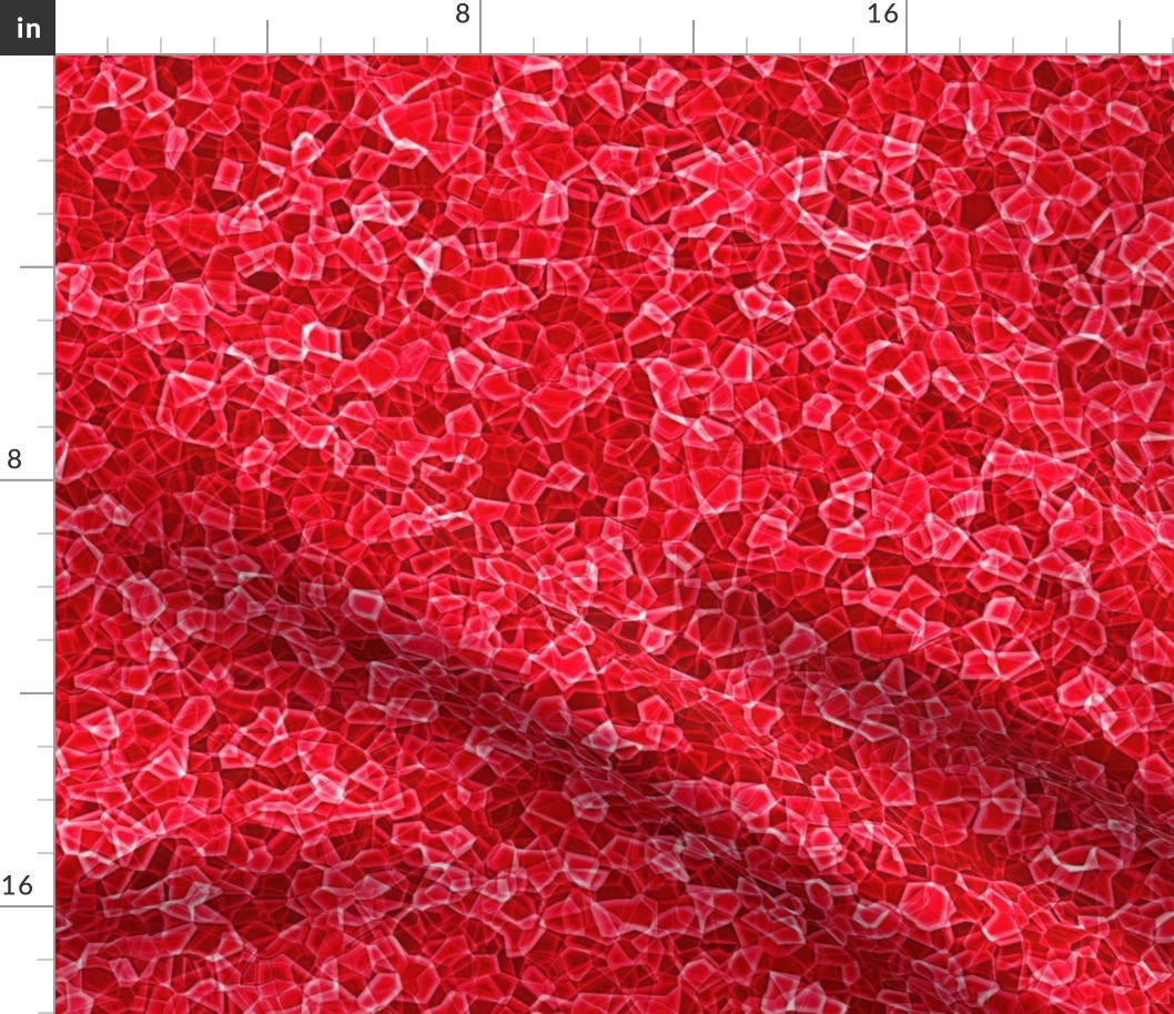 red ruby crystal texture