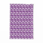 Mermaid Swimming Purple