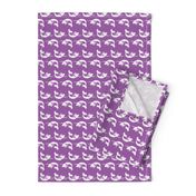 Mermaid Swimming Purple