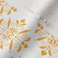 orange damask