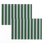 Stripes in Green and Grey