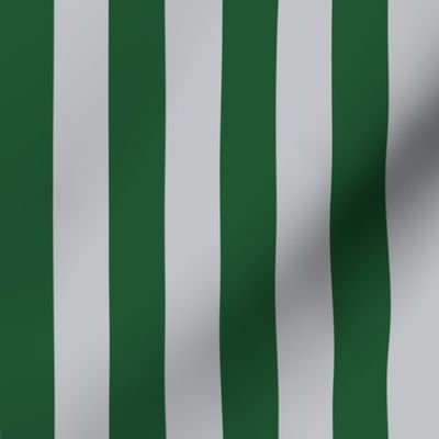 Stripes in Green and Grey