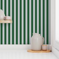 Stripes in Green and Grey