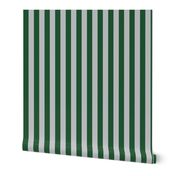 Stripes in Green and Grey