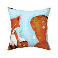 Forest Fox Pillow