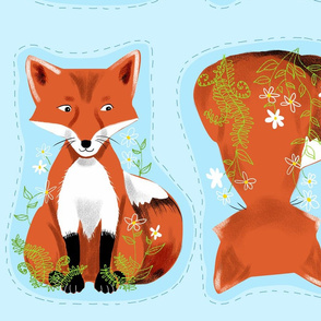 Forest Fox Pillow