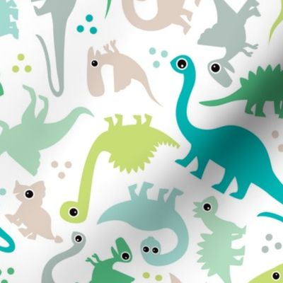 Cute baby boy pastel dinosaur fantasy series