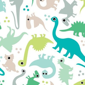 Cute baby boy pastel dinosaur fantasy series