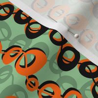 donut strings (orange mint)