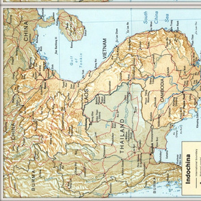 Indochina Map, FQ